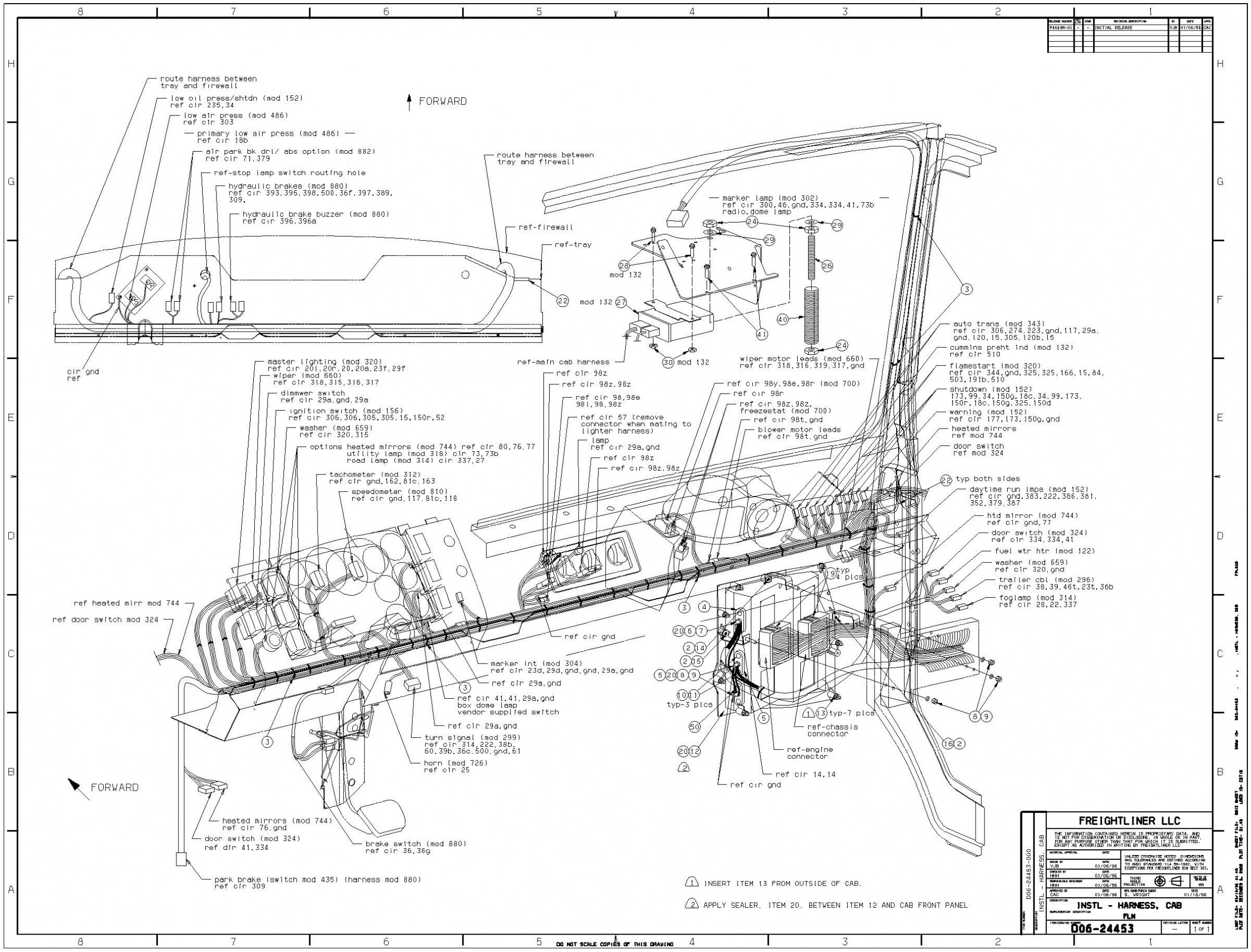 Peterbilt 320 Fuse Box Diagram - Wiring Diagram Detailed - Freightliner Headlight Wiring Diagram