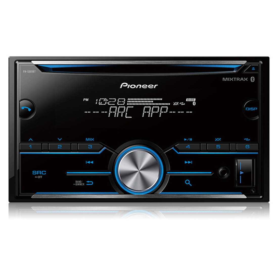 Pioneer Fh-S501Bt Double Din Cd Receiver With Mixtrax - Pioneer Fh-S501Bt Wiring Diagram