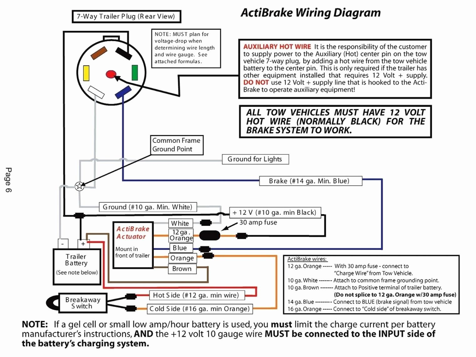 Pollak Trailer Plug Wiring Diagram 7 | Manual E-Books - Pollak Trailer Plug Wiring Diagram