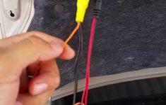 Pyle License Plate Rear View Camera (Wiring) Model: Plcm10 - Youtube - Pyle Backup Camera Wiring Diagram