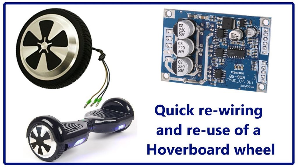 Quick Rewire Of A Hoverboard Wheel - $Ave On Your Next Robot Project