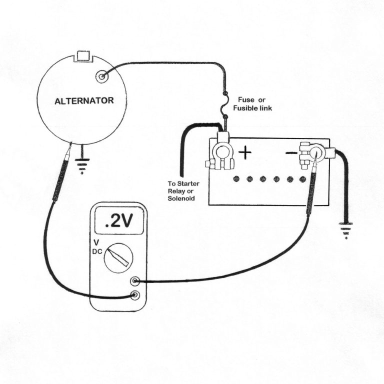 Napa Alternator Wiring Diagram