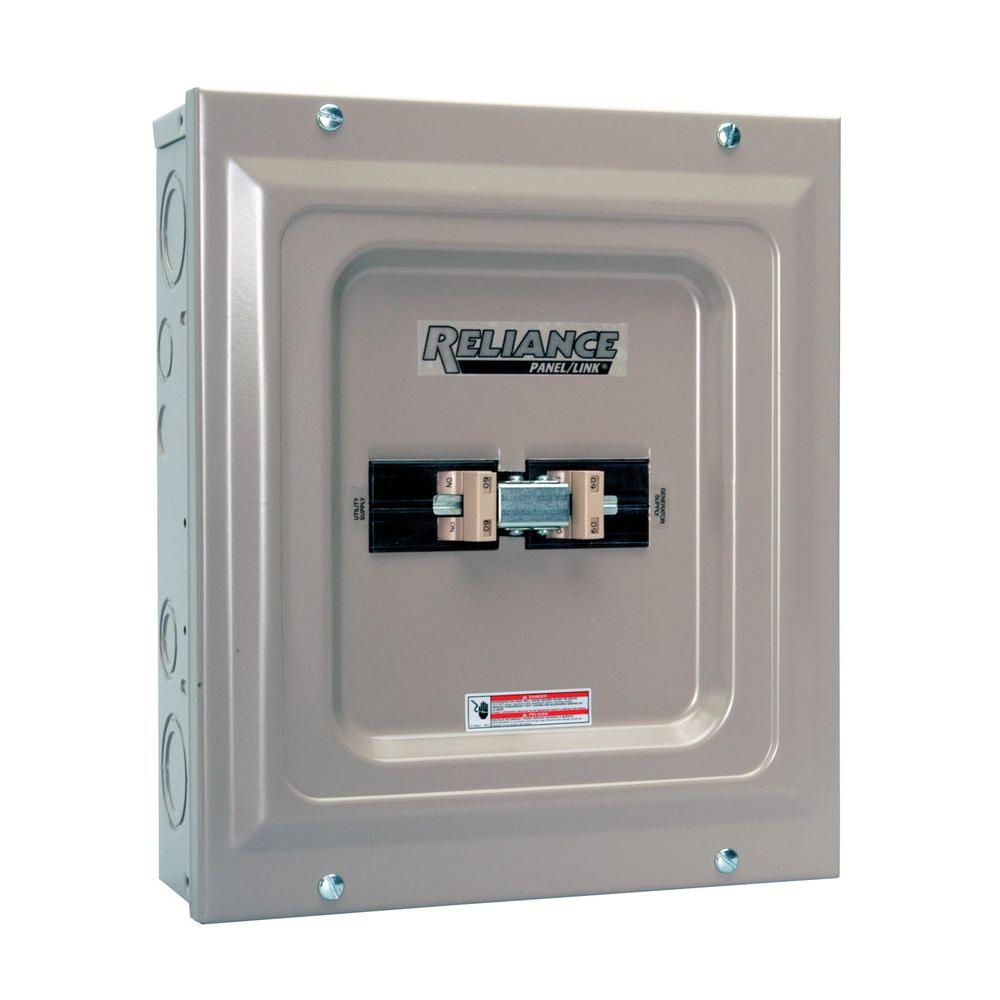 Reliance Controls 60 Amp Utility / Generator Transfer Switch - Reliance Generator Transfer Switch Wiring Diagram