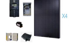 Renogy 1000-Watt 12-Volt Monocrystalline Solar Cabin Kit For Off - Renogy Wiring Diagram ...