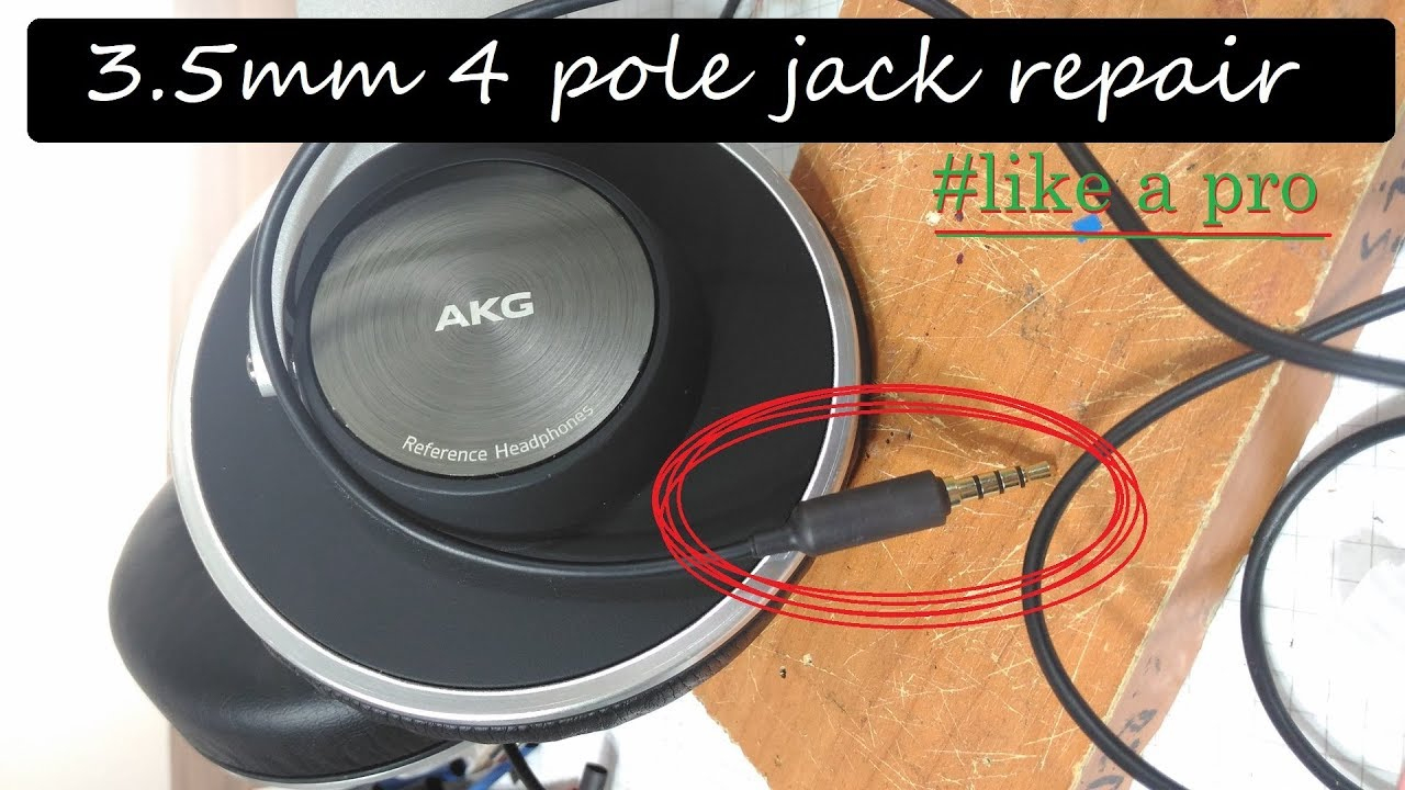 Repair/fix Headpones 3.5Mm 4 Pole Jack/plug [Like A Pro] - Youtube - 4 Pole 3.5 Mm Jack Wiring Diagram