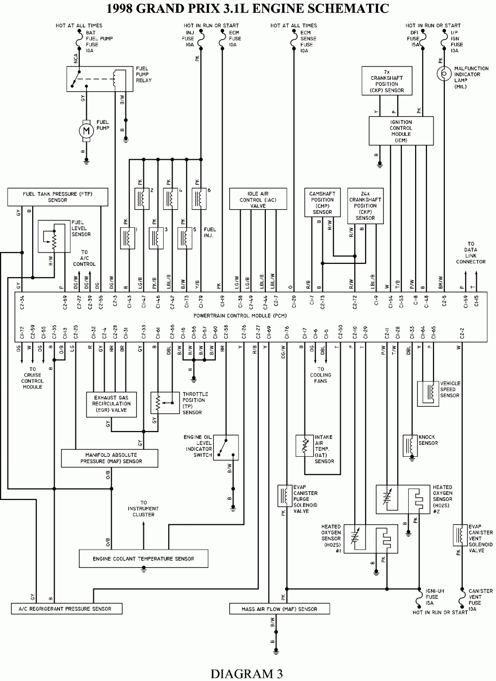 Fuel Injector Wiring Diagram