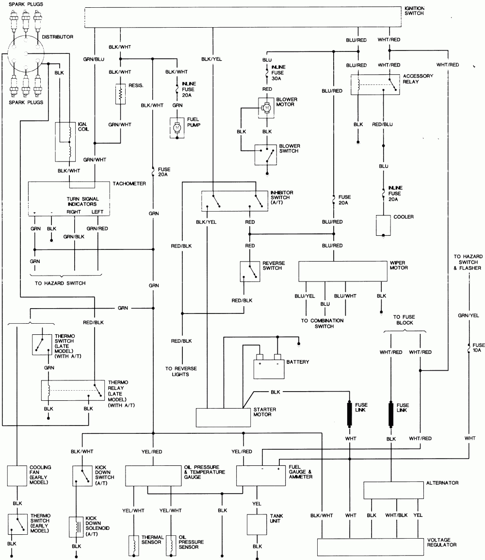 Repair Guides | Wiring Diagrams | Wiring Diagrams | Autozone - Schematic Wiring Diagram