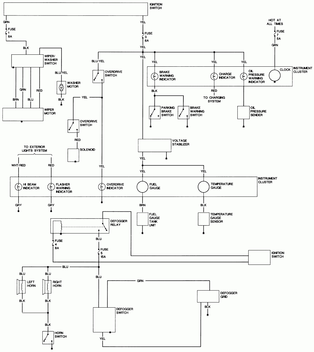 Repair Guides | Wiring Diagrams | Wiring Diagrams | Autozone - Vw Subaru Conversion Wiring Diagram