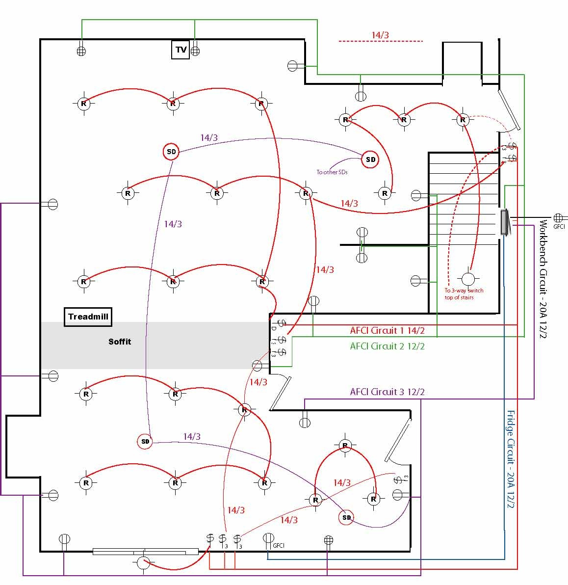 Residential House Wiring - Wiring Diagrams Hubs - House Electrical Wiring Diagram