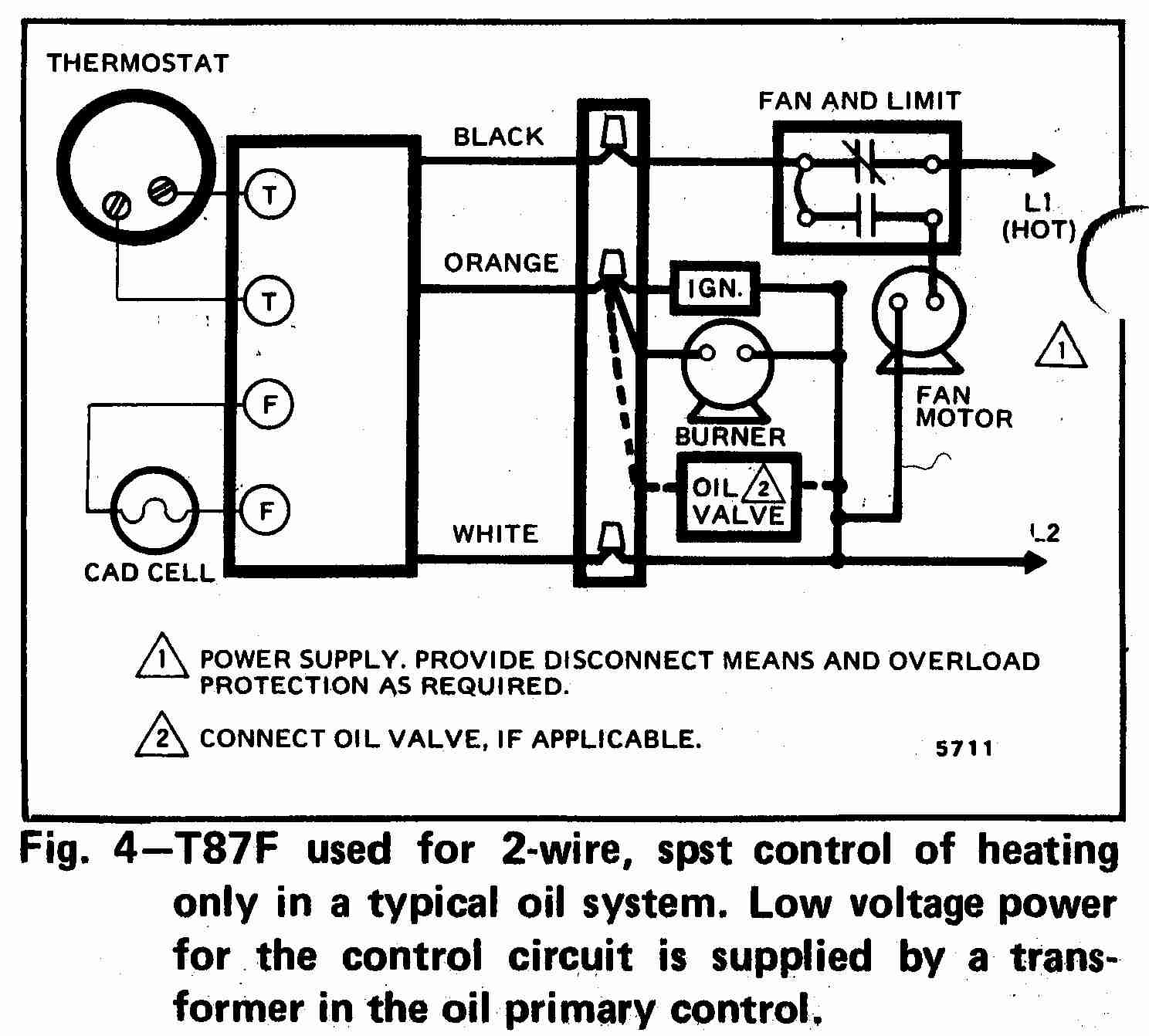 Room Thermostat Wiring Diagrams For Hvac Systems - Air Conditioner Thermostat Wiring Diagram