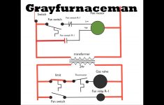 Schematic Diagram #7. 2 Speed Fan Switch. - Youtube - Fan Relay Wiring Diagram