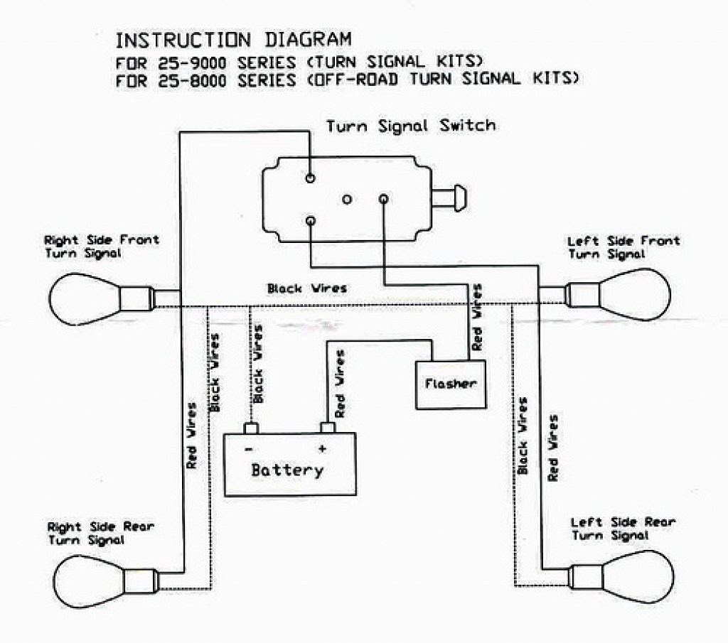 Universal Turn Signal Switch Wiring Diagram | Wiring Diagram
