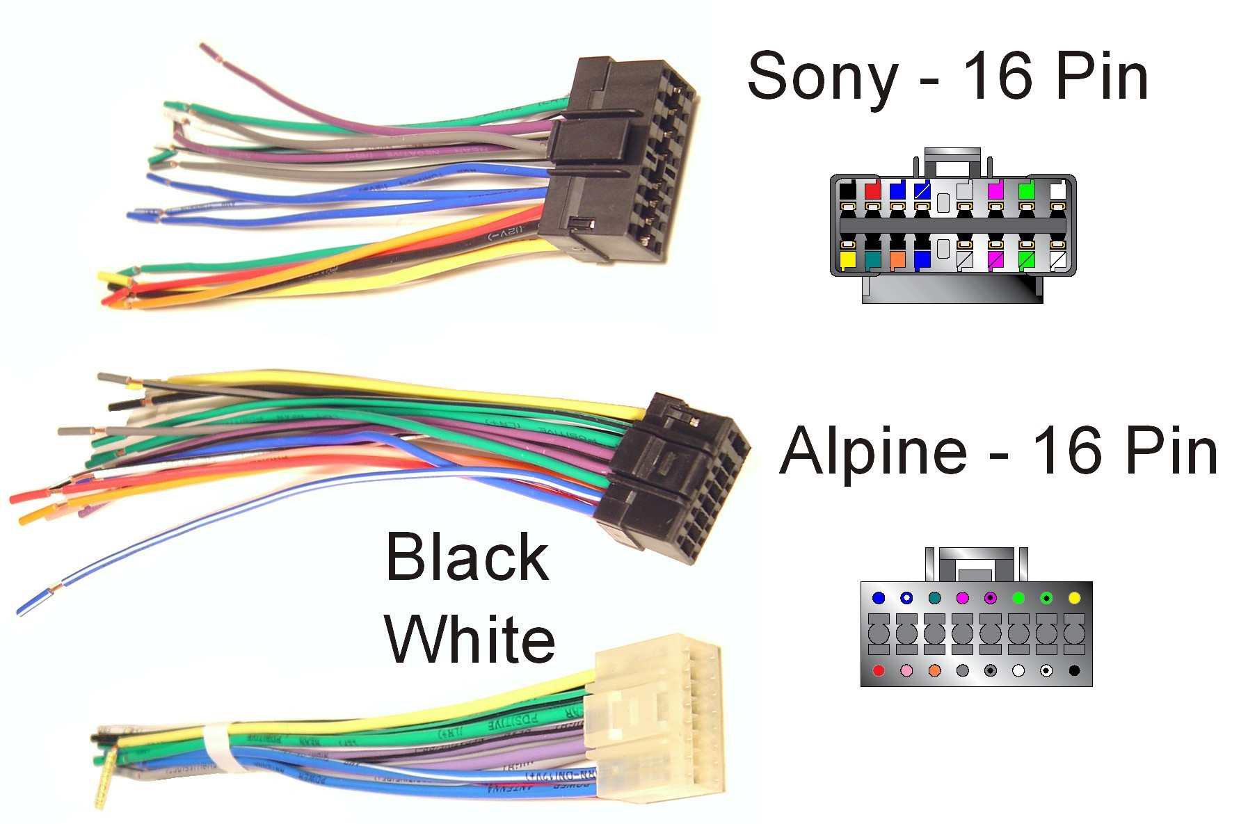Sony Stereo Wire Diagram