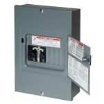 Square D 8 Circuit 8 Space 60 Amp Main Breaker Load Center At Lowes   30 Amp Sub Panel Wiring Diagram