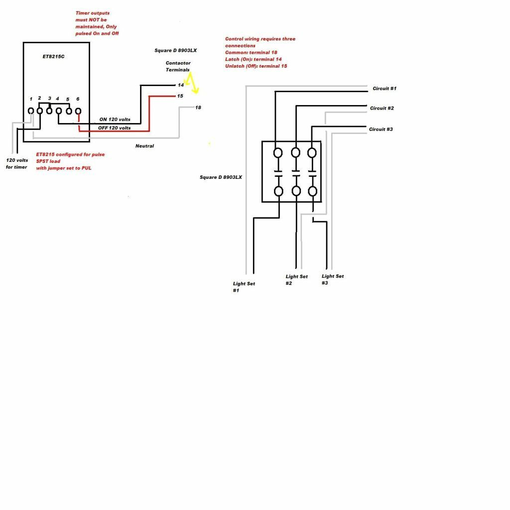 Square D Lighting Contactor Class 8903 Wiring Diagram | Wiring Diagram - Square D 8903 Lighting Contactor Wiring Diagram
