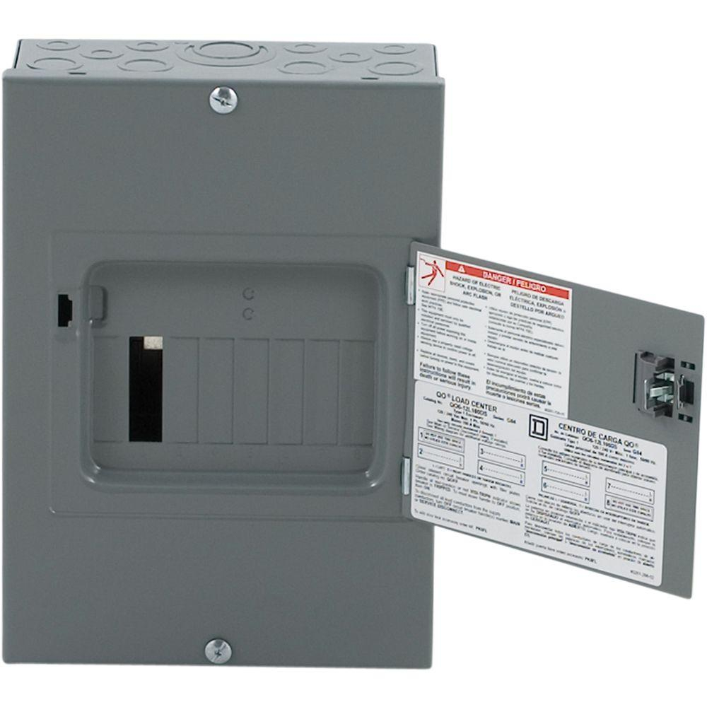 Square D Qo 100 Amp 6-Space 12-Circuit Indoor Main Lug Load Center - Square D Qo Load Center Wiring Diagram