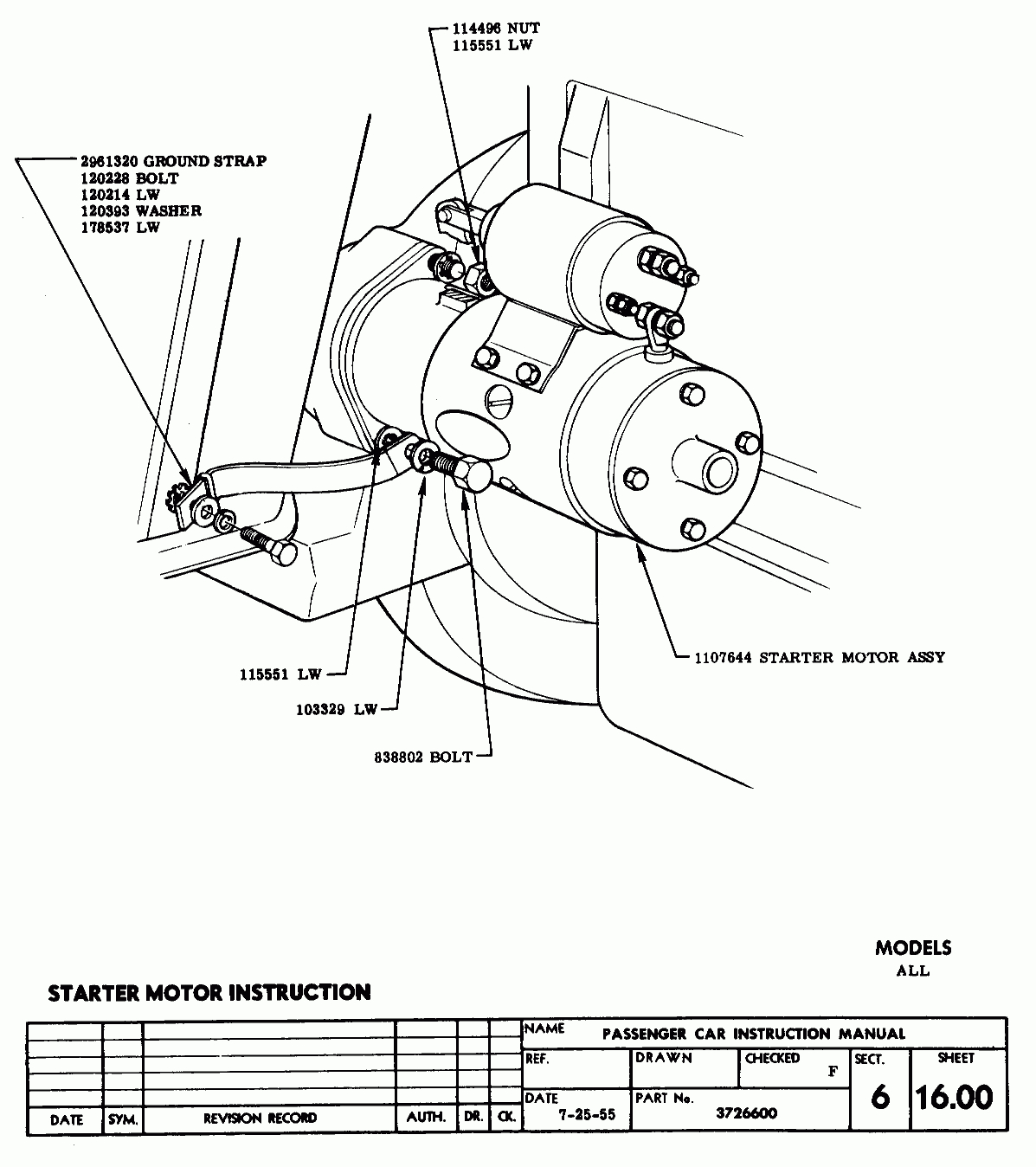 Starter Wiring Diagram Chevy | Wiring Diagram - Chevy 350 Starter Wiring Diagram