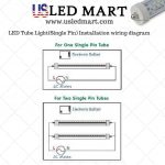 T8 Led Tube Wiring Diagram Convert Fluorescent To Luxury Within   T8 Led Tube Wiring Diagram