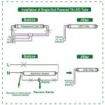 T8 Led Tube Wiring Diagram | Manual E Books   Led Fluorescent Tube Replacement Wiring Diagram
