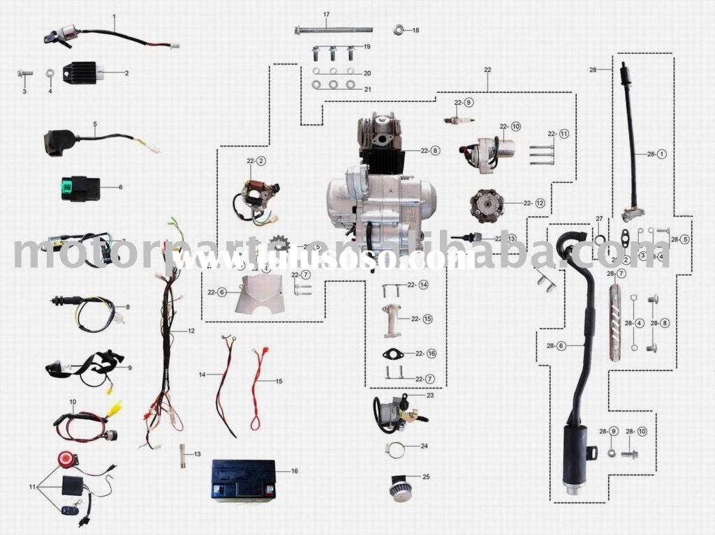 Tao 110 Wiring Diagram | Wiring Diagram - Taotao 125 Atv ... tao tao evo 150 wiring diagram 