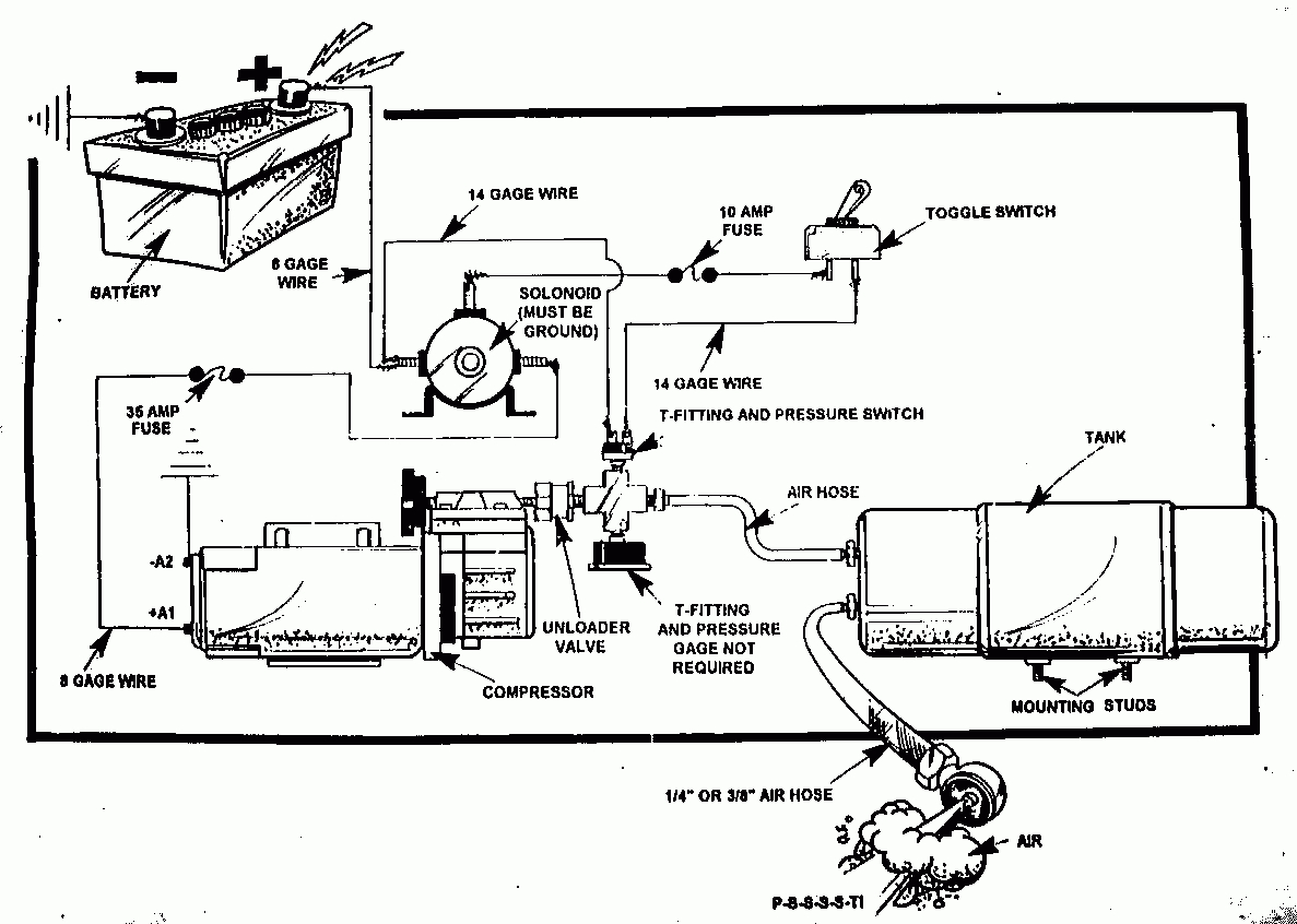 Thomas Compressor Wiring Diagram - Wiring Diagrams Hubs - 220V Wiring Diagram