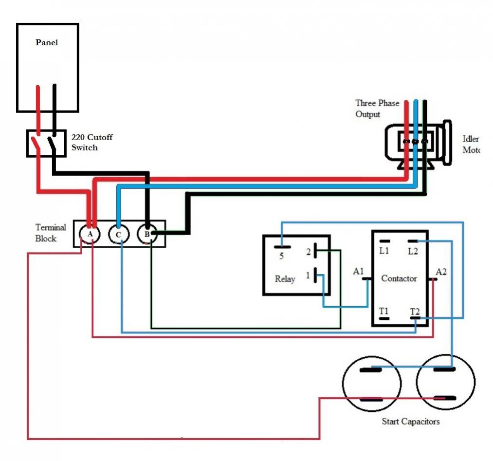 Three Phase Capacitor Wiring Diagram | Wiring Diagram - Single Phase Motor Wiring Diagram With Capacitor Start