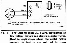 Three Wire Thermostat Diagram - Wiring Diagrams Hubs - Honeywell Thermostat Wiring Diagram 3 Wire