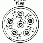 Trailer And Towed Light Hookups   6 Pin Trailer Wiring Diagram
