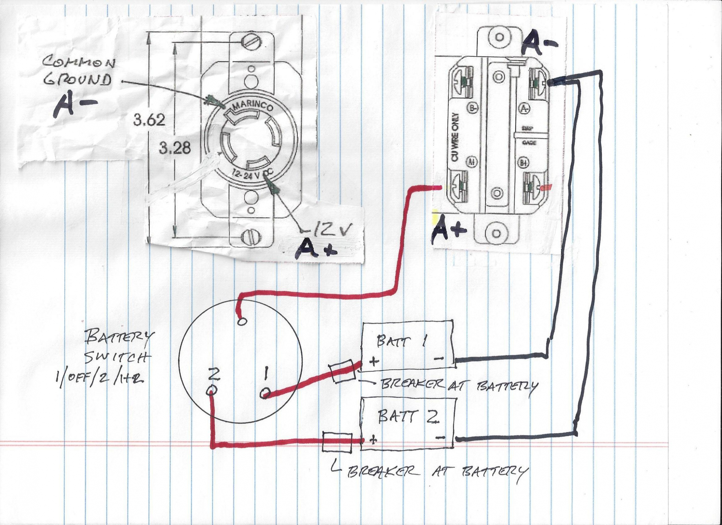Trolling Motor Battery Wiring Diagram Wiring – 24 Volt Battery - 24 Volt Wiring Diagram