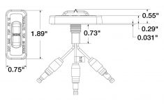 Truck Lite Wiring Diagram 88911 88 Series 55 Rear 15 Plug License - Truck Lite 900 Wiring Diagram