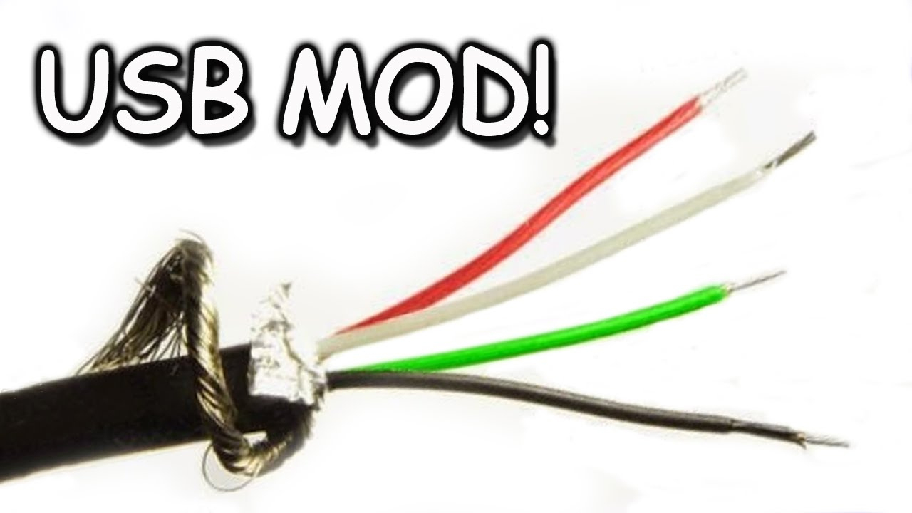 Usb Cord Modding, Extending, Splicing - Youtube - Micro Usb To Hdmi Wiring Diagram