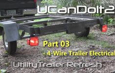 Utility Trailer 03 - 4 Pin Trailer Wiring And Diagram - Youtube - 4 Wire Trailer Wiring Diagram