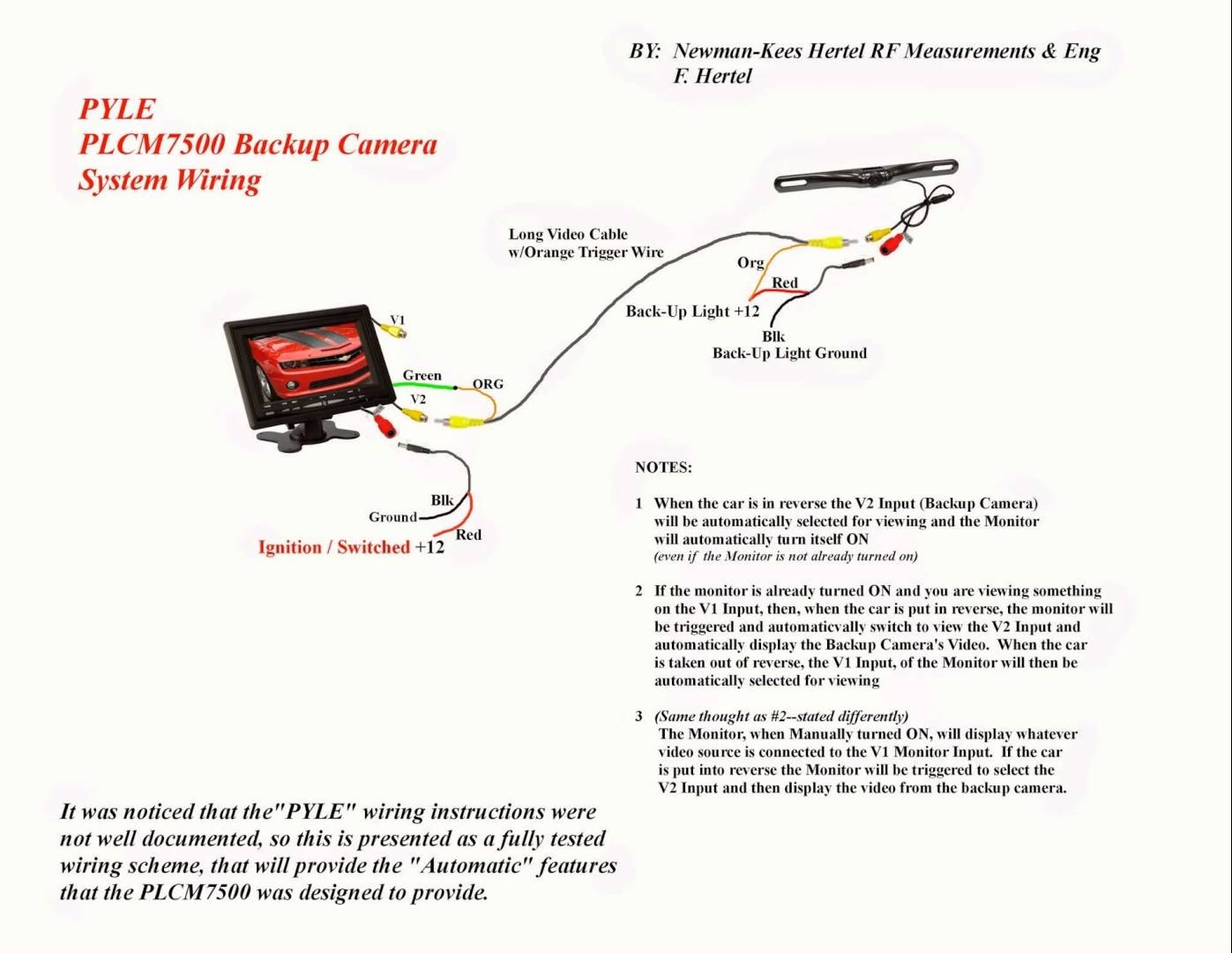 Voyager Camera Wiring Diagram | Wiring Diagram - Voyager Backup Camera Wiring Diagram