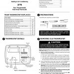 White Rodgers 1F79 User Manual | 6 Pages   White Rodgers Thermostat Wiring Diagram