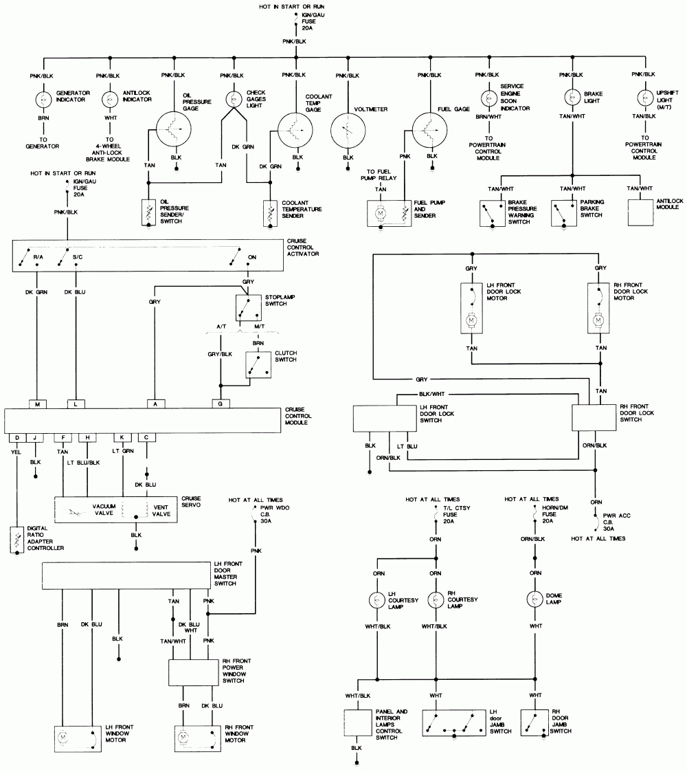 1998 Chevy Silverado Brake Light Switch Wiring Diagram | Wiring Diagram