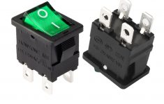 Wiring A 4-Pin Dpst Illuminated On-Off Rocker Switch - Electrics - 4 Pin Rocker Switch Wiring Diagram