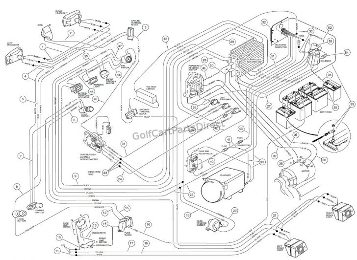 Schematic For 2003 Club Car Ds | Wiring Diagram 02 club car 48 volt ds golf cart wiring diagram 