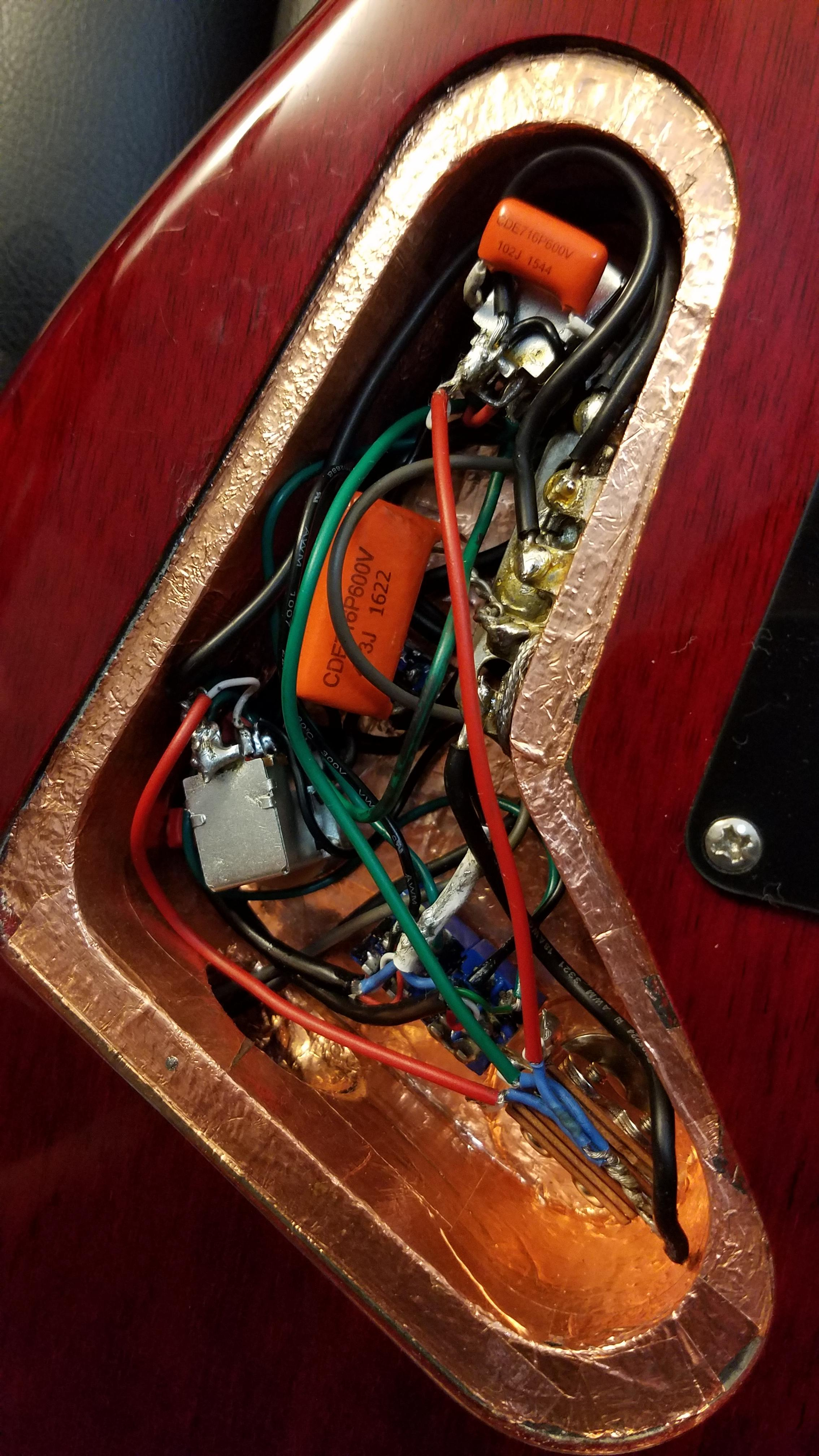 Wiring Color Code For Se Model G&amp;b Pickups? | Official Prs Guitars Forum - Prs Wiring Diagram