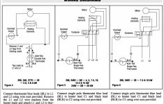 Wiring Diagram For 240V Baseboard Heater | Wiring Diagram - Single Pole Thermostat Wiring Diagram
