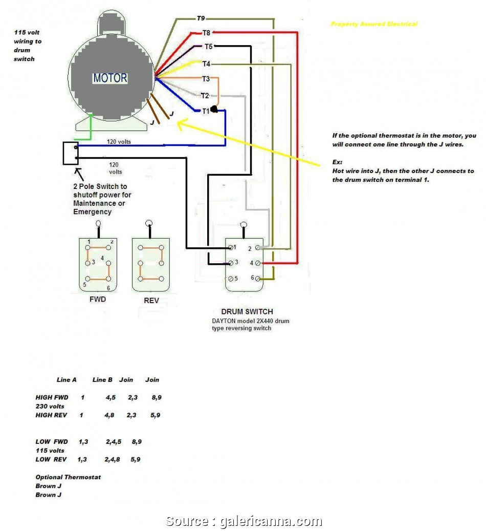 Wiring Diagram For A 3 Phase 15 Hp Ac Motor - Wiring Diagrams Hubs - Electric Motor Wiring Diagram Single Phase