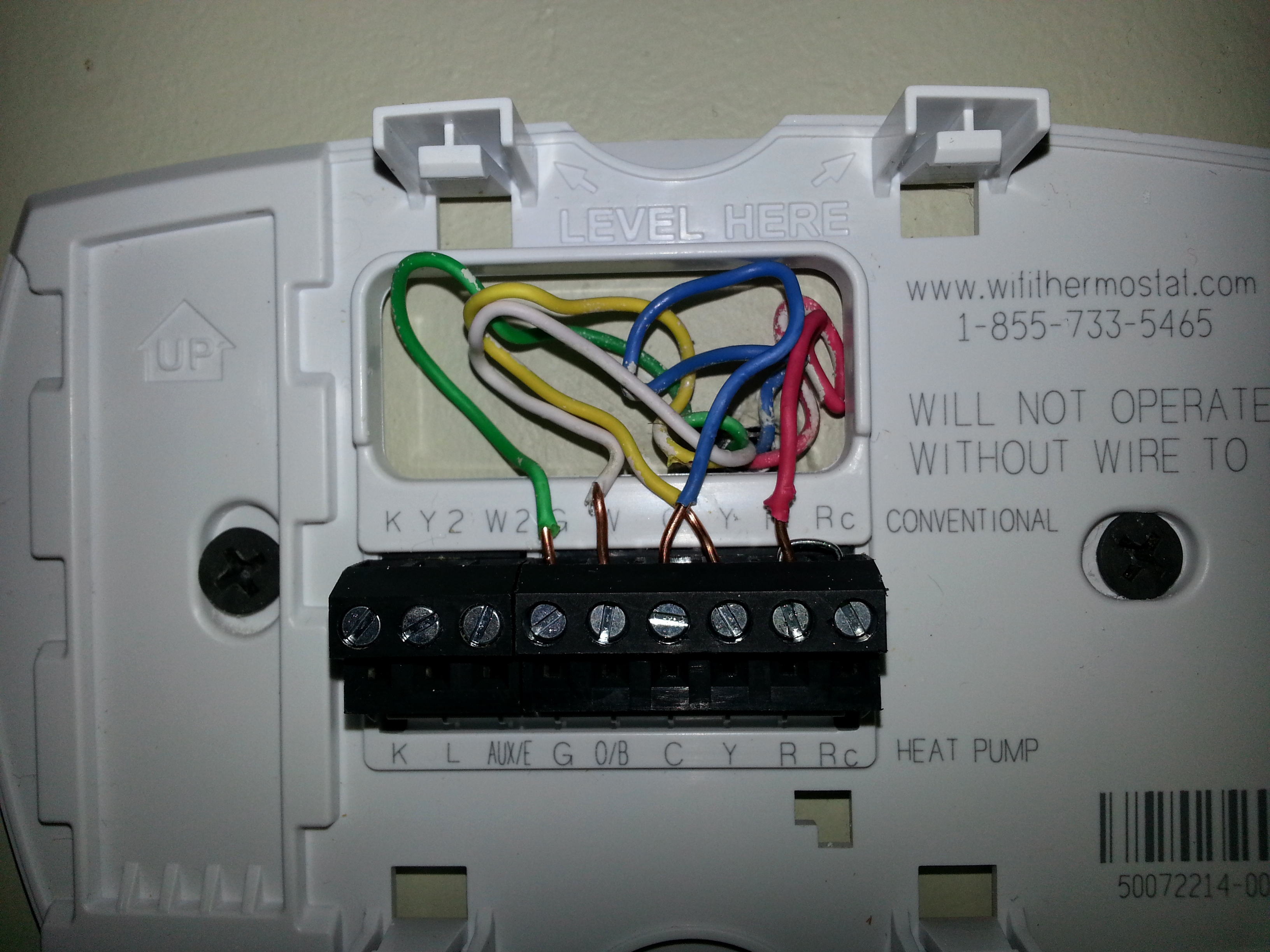 Luxpro Thermostat Wiring Diagram - Wiring Diagrams Img - Honeywell Wifi
