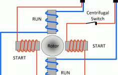 Wiring Diagram Single Phase Electric Motor – Wiring Diagram Explained – Motor Run Capacitor Wiring Diagram