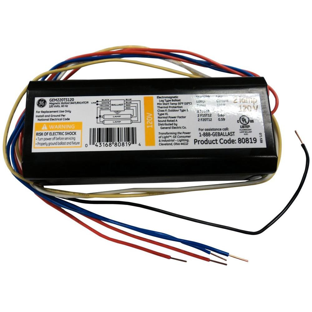 Wiring Diagram T12 Ballast Replacement | Manual E-Books - 2 Lamp T12 Ballast Wiring Diagram
