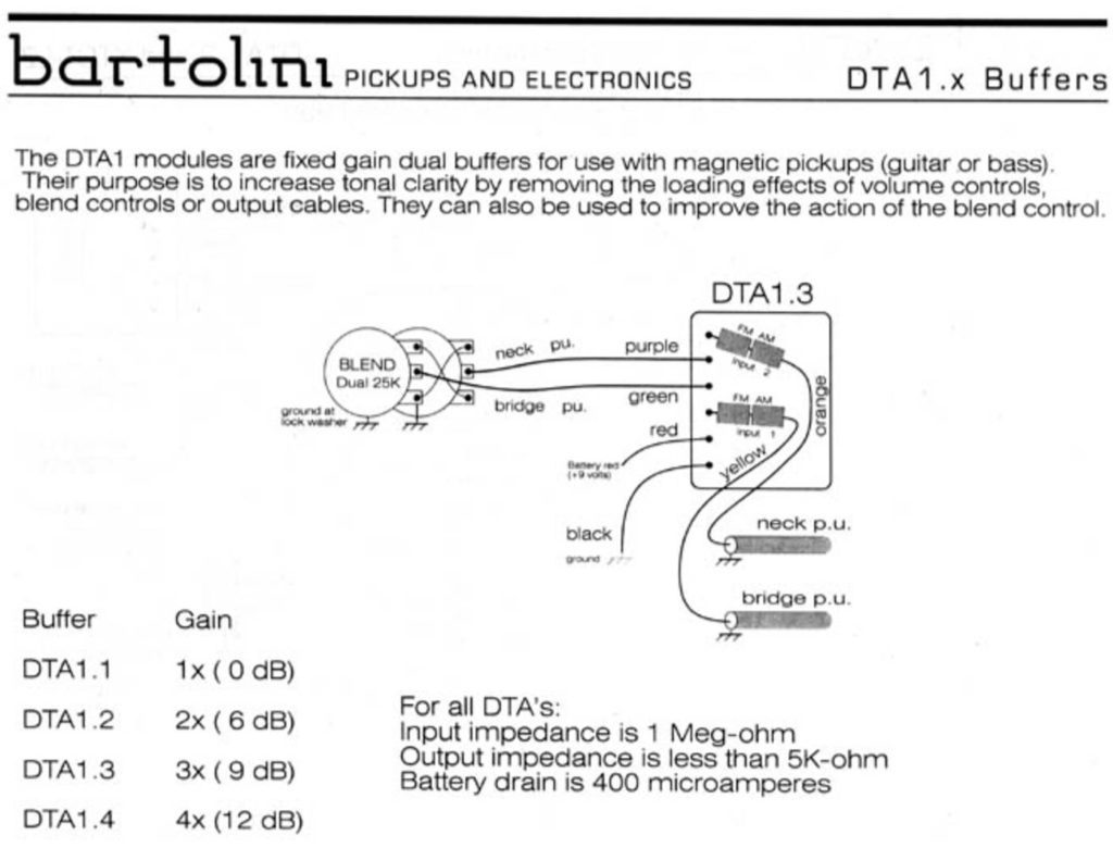 Wiring Diagrams - Bartolini Pickups & Electronics - Split Coil Humbucker Wiring Diagram | Wiring ...