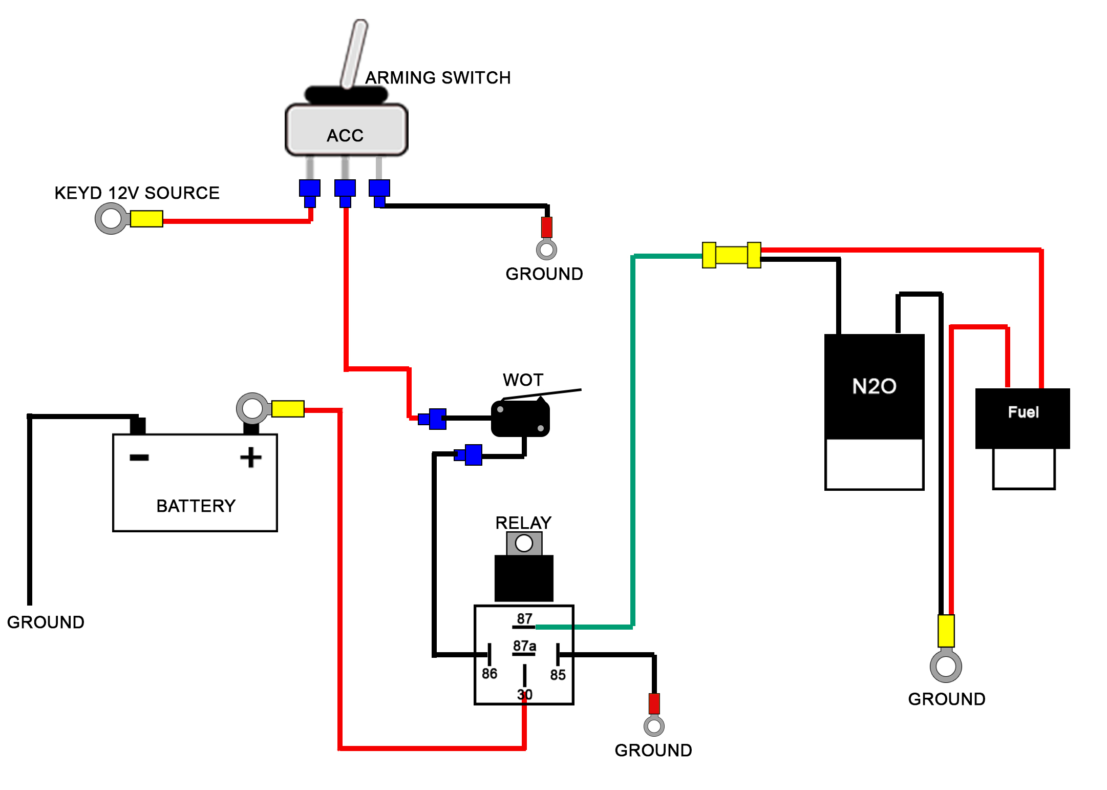 Wiring Diagrams - Universal Fuel Gauge Wiring Diagram