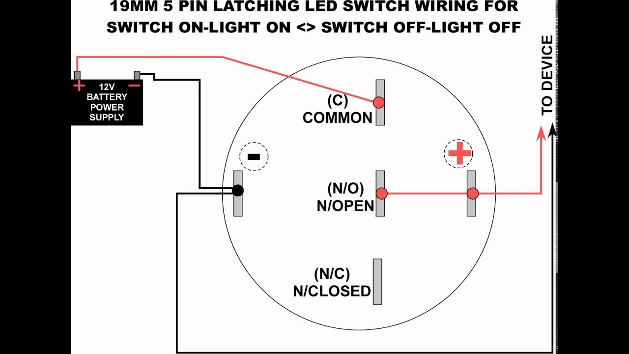 Wiring Led Switch - Wiring Diagrams Thumbs - Led Light Bar Wiring Diagram