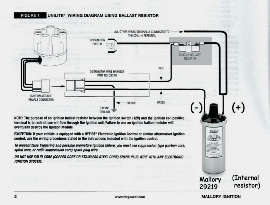 Wiring Mallory 609 | Schematic Diagram - Mallory Ignition ... mallory alternators wiring diagram 